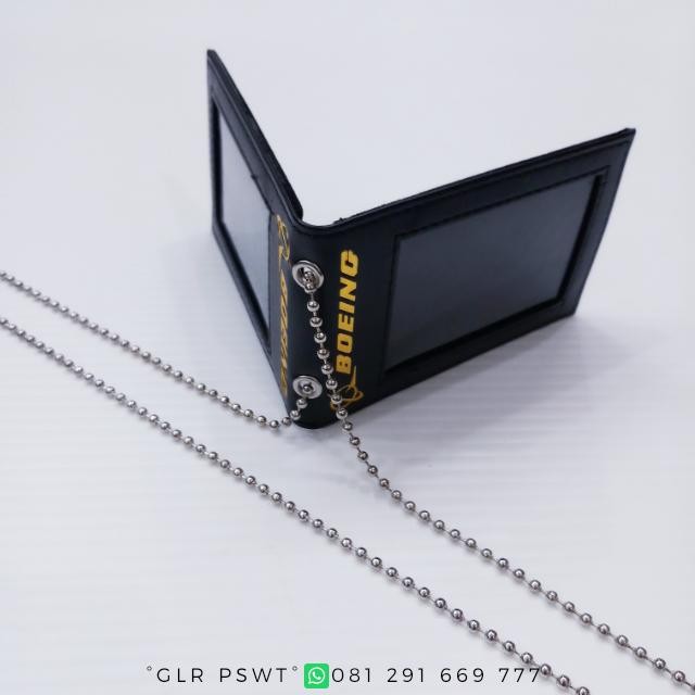 

Tempat ID CARD Magnet Boeing + Kalung rantai
