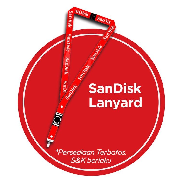 

Aksesoris Sandisk Lanyard