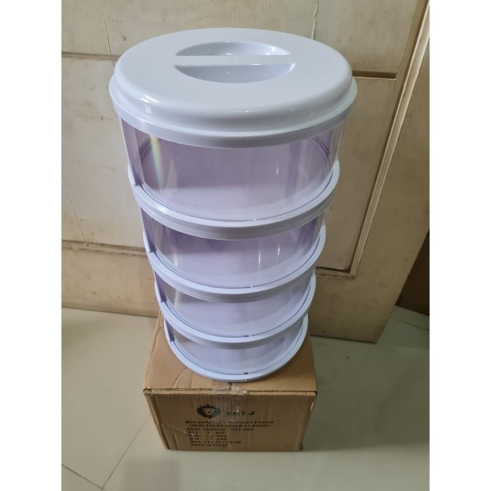 [Bestone] [ORIGINAL] RAK MAKANAN TUDUNG SAJI 4 SUSUN 4 TINGKAT FOOD COVER MAKAN