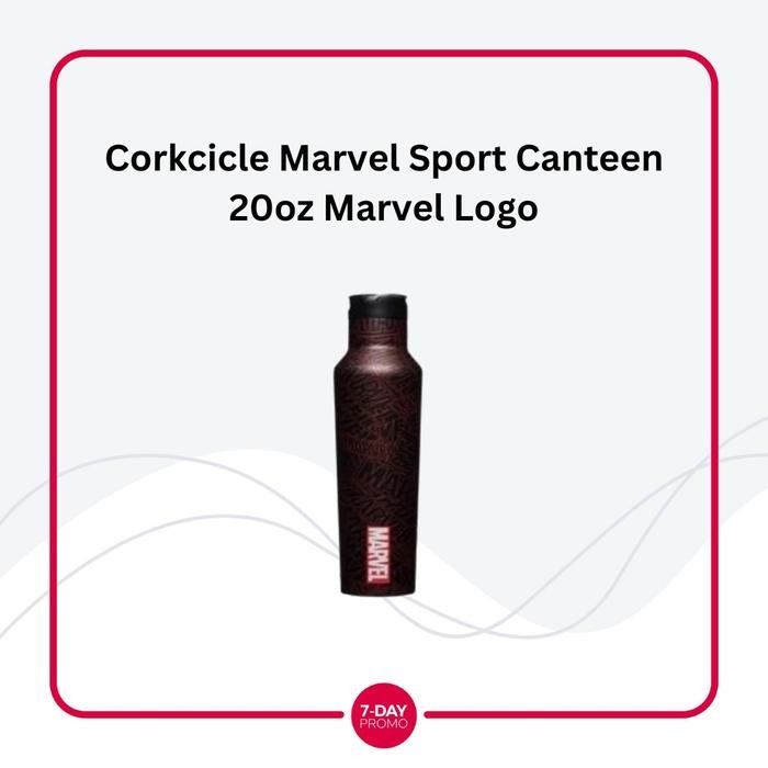 Corkcicle Marvel Sport Canteen 20Oz Marvel Logo