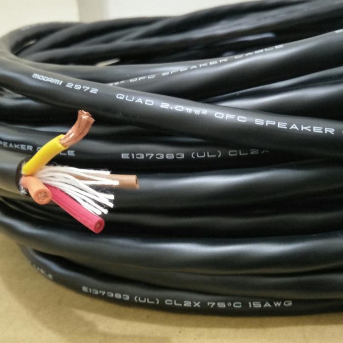 TERBARU MOGAMI 2972 kabel speaker mogami isi 4x2mm BISA GOSEND