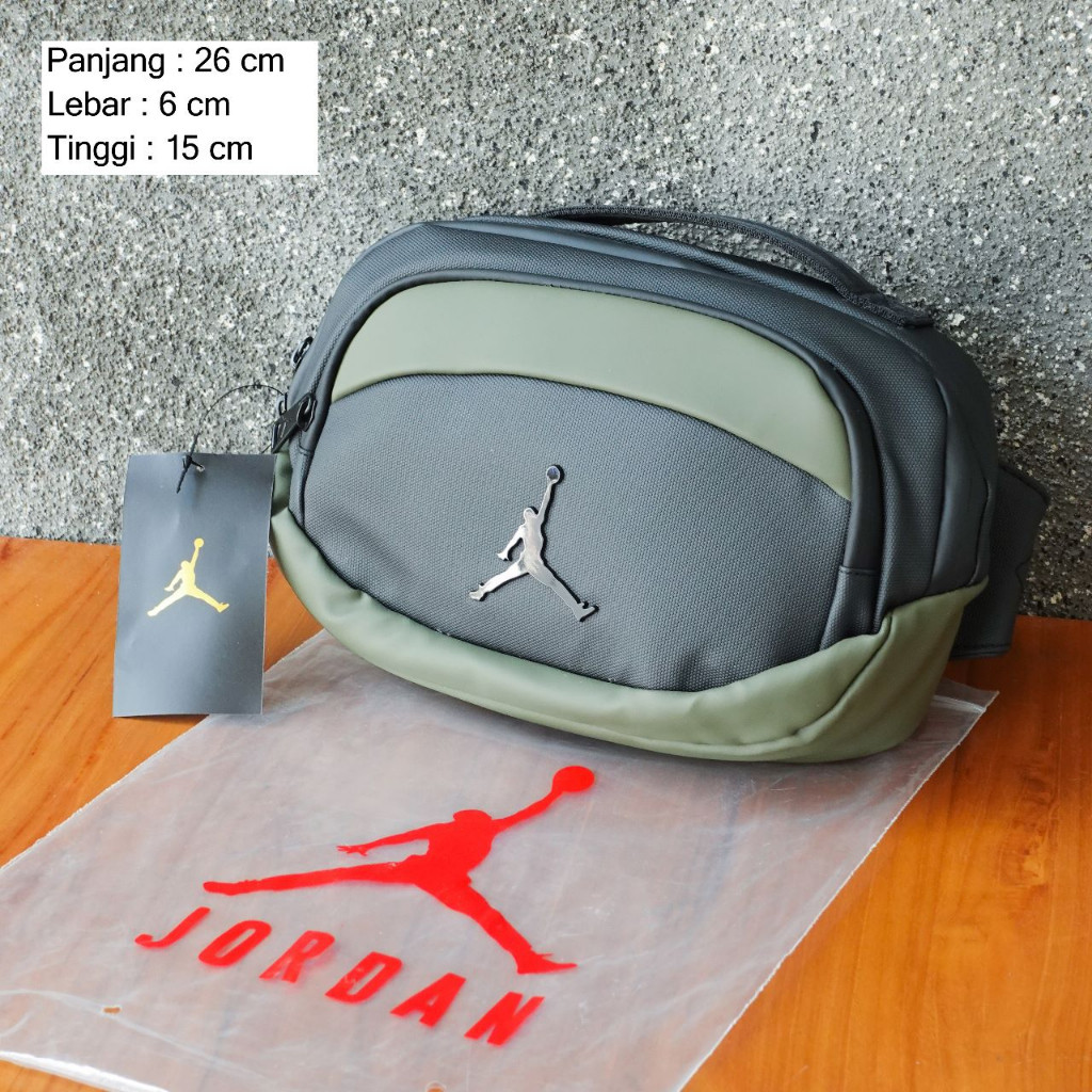 PROMO Waistbag Air Jordan Tas Pinggang Pria Mirror Original MURAH