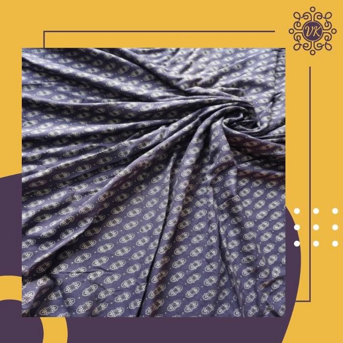 Trenatik- Kain Katun Rayon Viscose Motif Kembang Dan Motif Abstrak