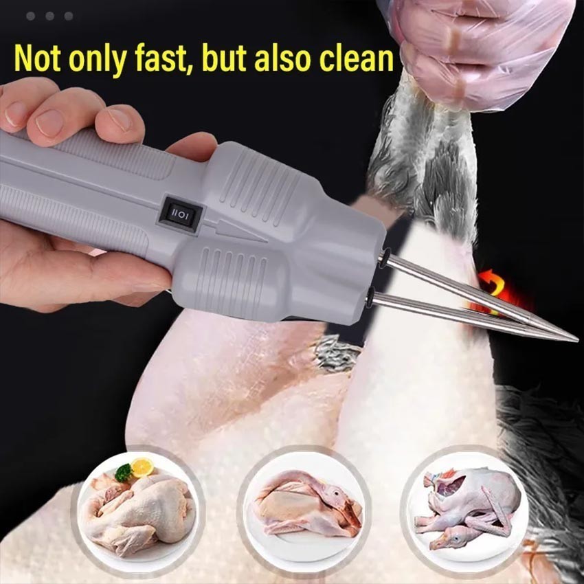 Alat Pencabut Bulu Ayam Elektrik Mesin Pencabut Bulu Ayam Bebek Angsa / Pinset Cabut Bulu Ayam
