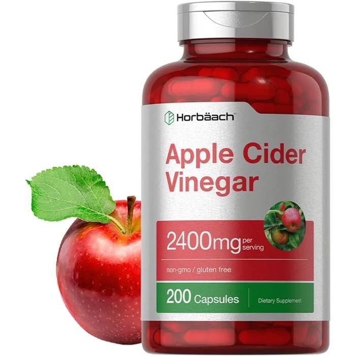 

Horbaach 2400Mg Apple Cider Vinegar 200 Pills
