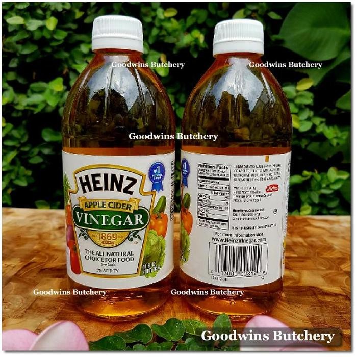 

Heinz Apple Cider Vinegar Cuka Apel Usa 16Fl.Oz 473Ml