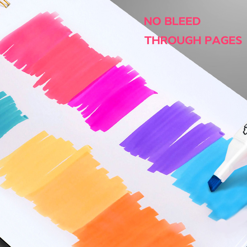 

8K/A4 Thickened Sketchbook Student Art Painting Drawing Paper Sheets Marker Book Notebook Water