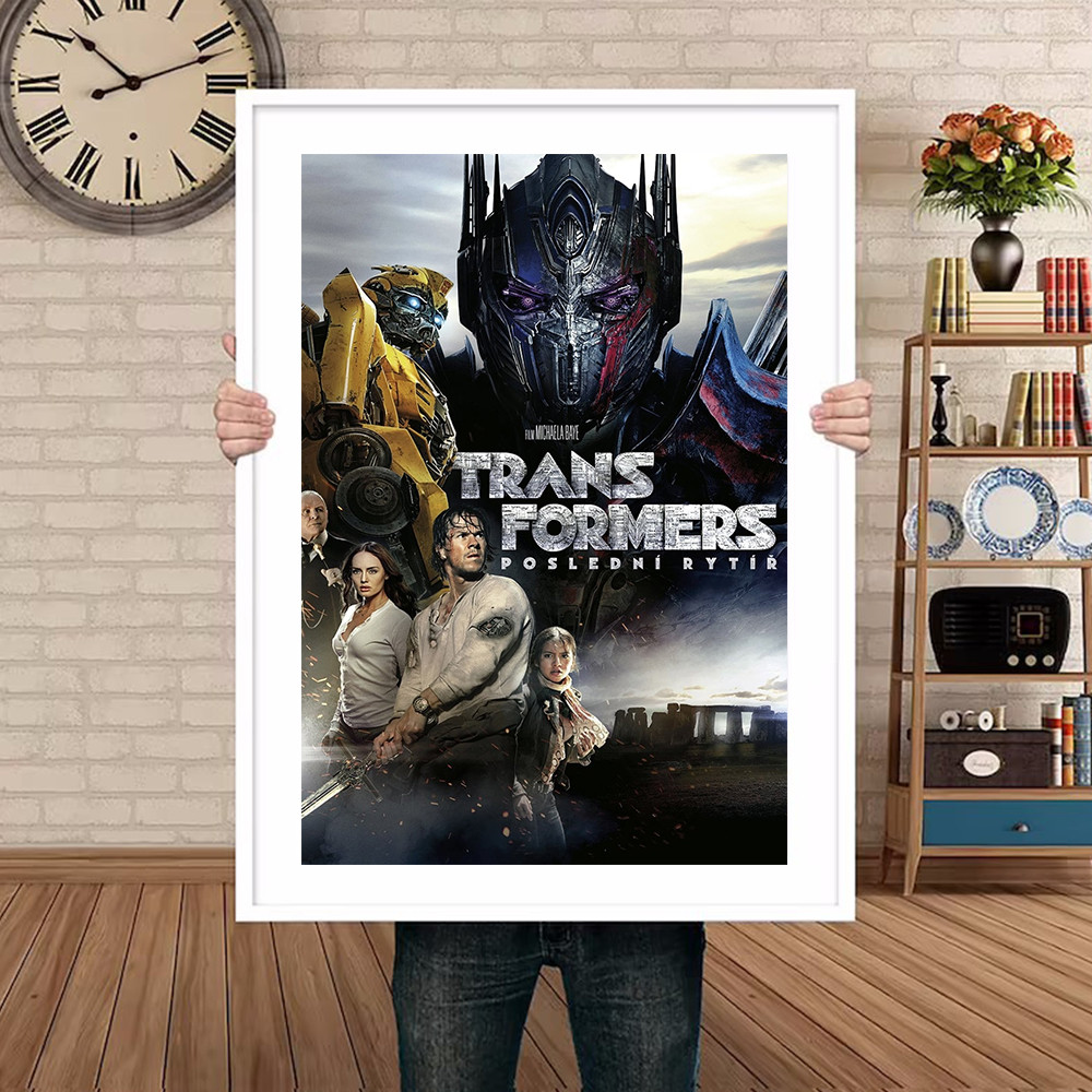 

Transformers Film Series Art Poster Prints For Living Room Home Decor Classic Science Movie Hd