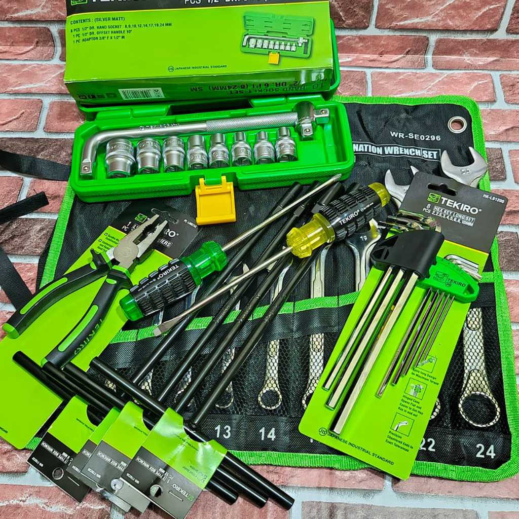 PAKET HEMAT BUKA BENGKEL MOTOR KOMPLIT / PERKAKAS BENGKEL / Alat Bengkel Murah / Peralatan Bengkel