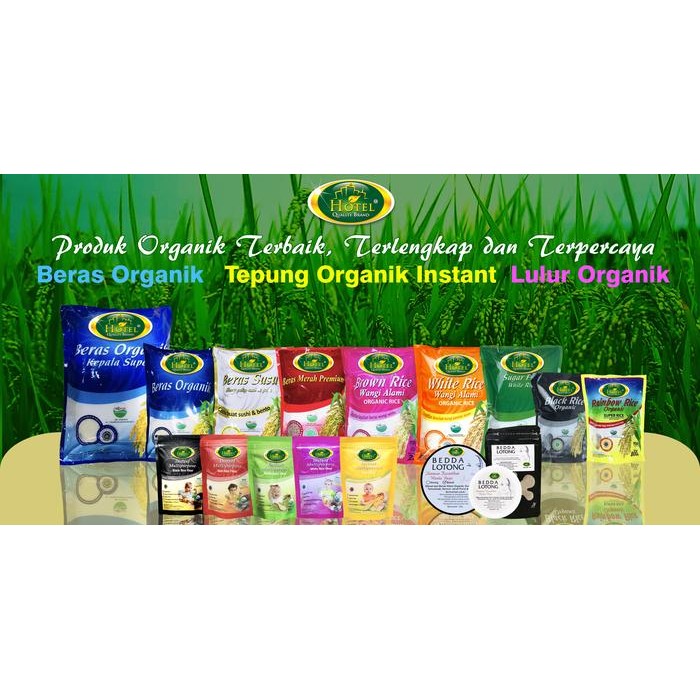 

SUGAR FREE WHITE RICE ORGANIK HOTEL 2KG