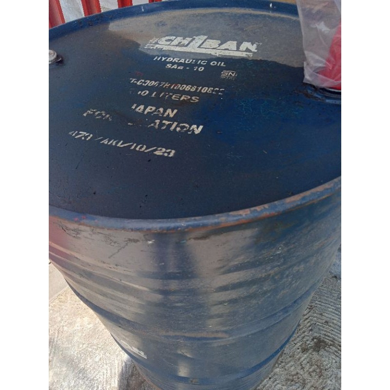 Yukngegas Oli 10/Oli Power Steering/Oli Hidrolik/Oli Kompresor An(Literan) Sae10 Merek Ichiban