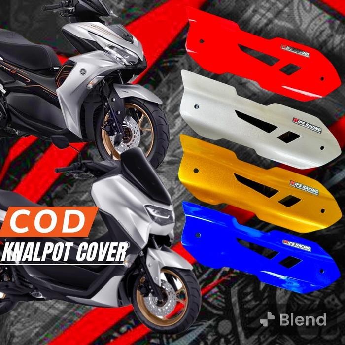 Mister Gear Tutup Knalpot N Max Variasi Zt / Tutup Knalpot Variasi Nmax Aerox Motorcycle Racing