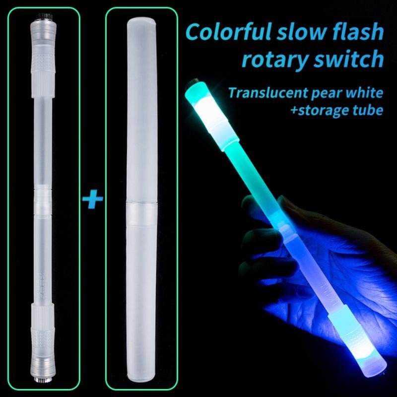 Luminous Spinning Pen Glowing in Dark Rotating Balance Pen Decompression Pens Spinner Toy LED Spinni