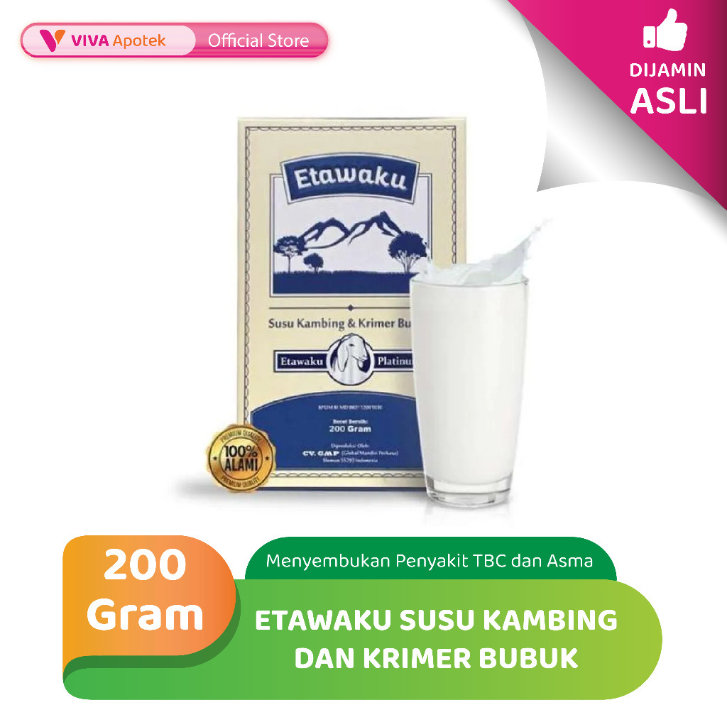 

ETAWAKU SUSU KAMBING DAN KRIMER BUBUK (200 GRAM) BEST SELLER