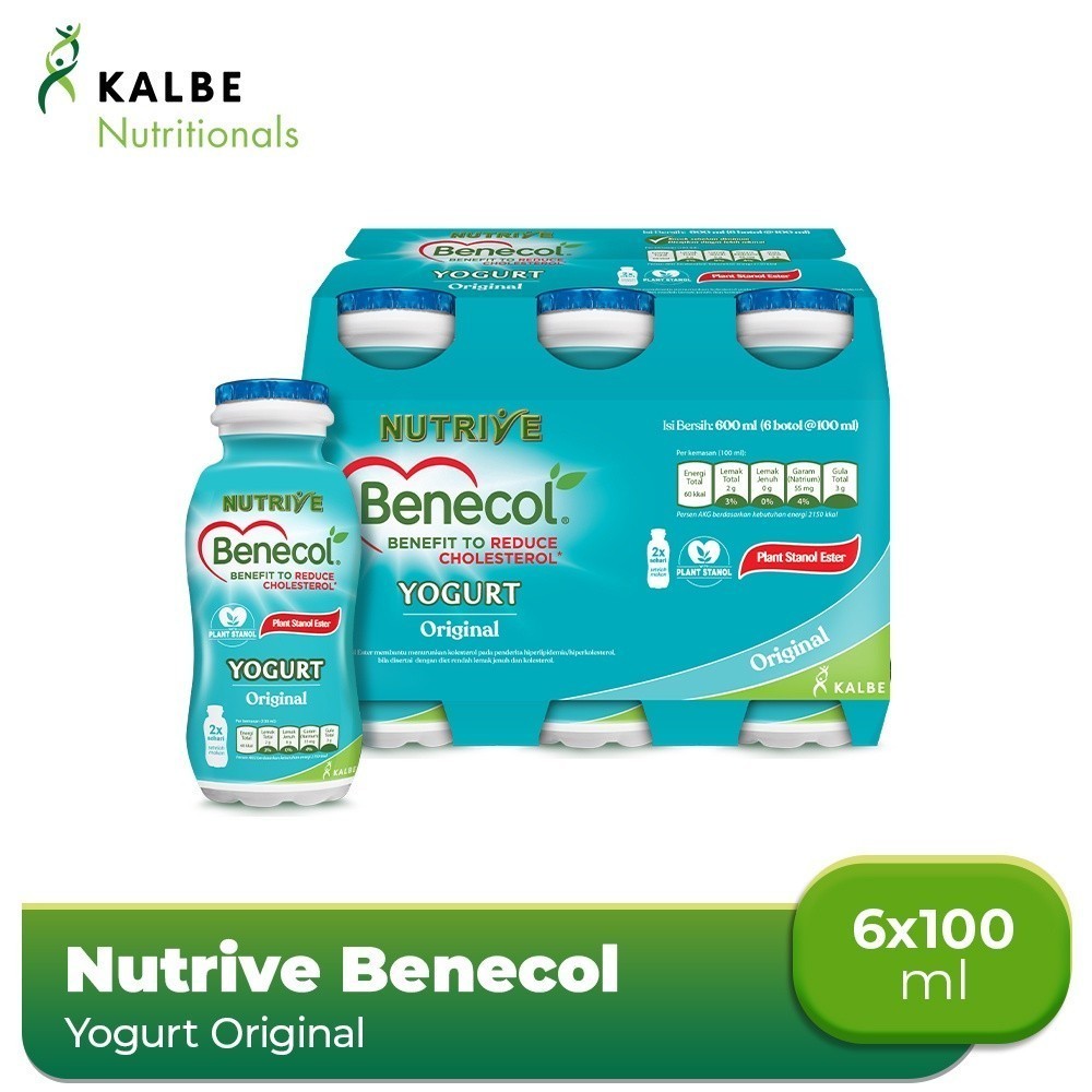 

NUTRIVE BENECOL YOGHURT 6X100ML - ISI 2 BANDED TERLARIS