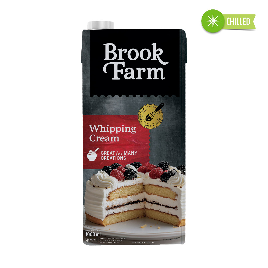 

BROOKFARM WHIPPING CREAM 1000 ML TERLARIS