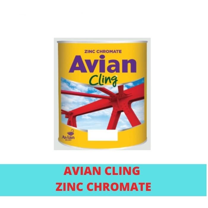 Auradeko Avian Cling Zinc Chromate Cat Dasar Mencegah Anti Karat Cet Pelapis - 1 Kg