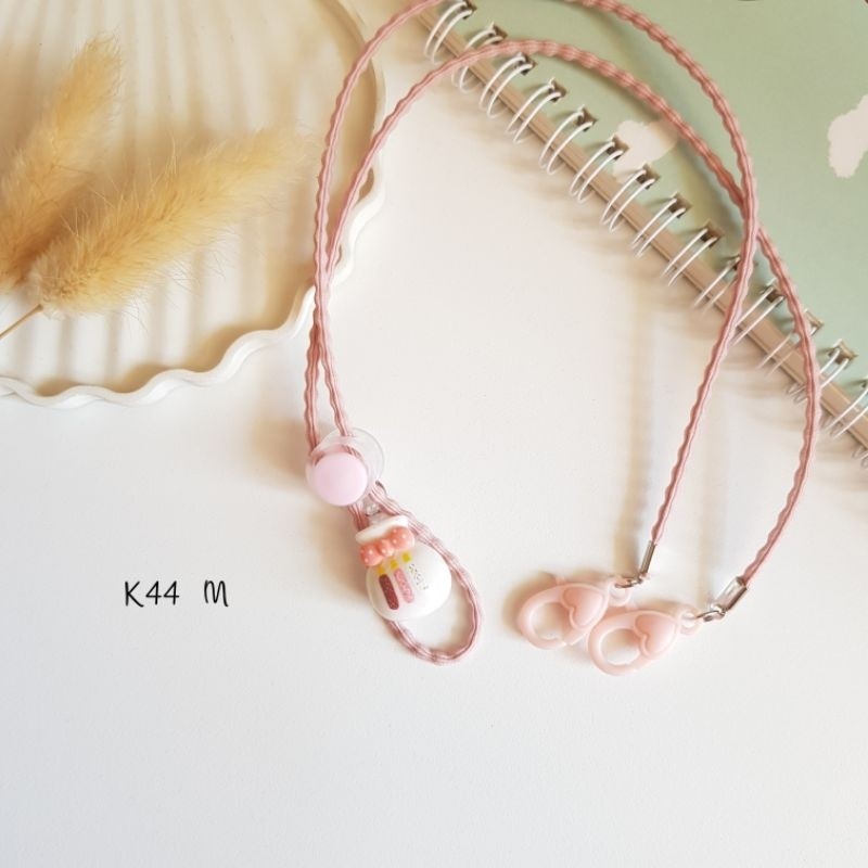 Benteng Onderdil Strap Masker Anak Perempuan - Dewasa 2In1 Kode K44 Strap Masker