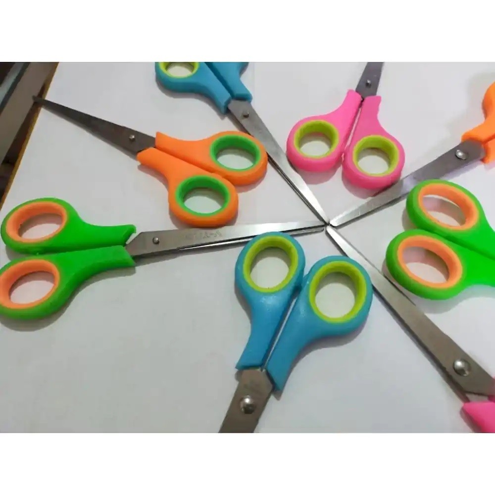 

[READY] Benefit Gunting Renteng / Renceng Set Isi 12 Kecil Sedang Scissors SC 104/105/204/205 Murah