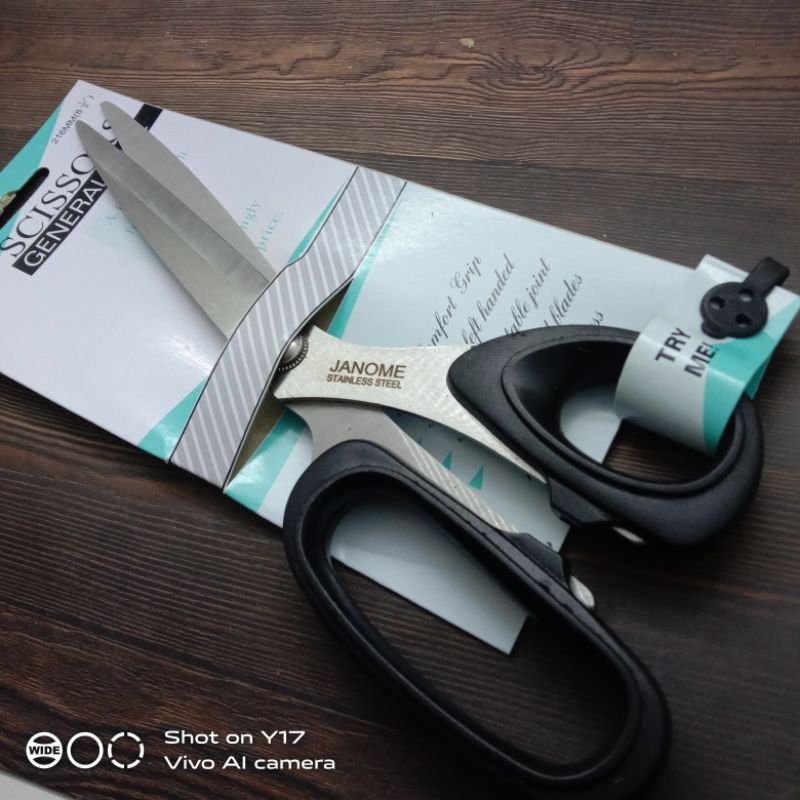 

[READY] Gunting kain original janome/gunting janome asli stainless steel