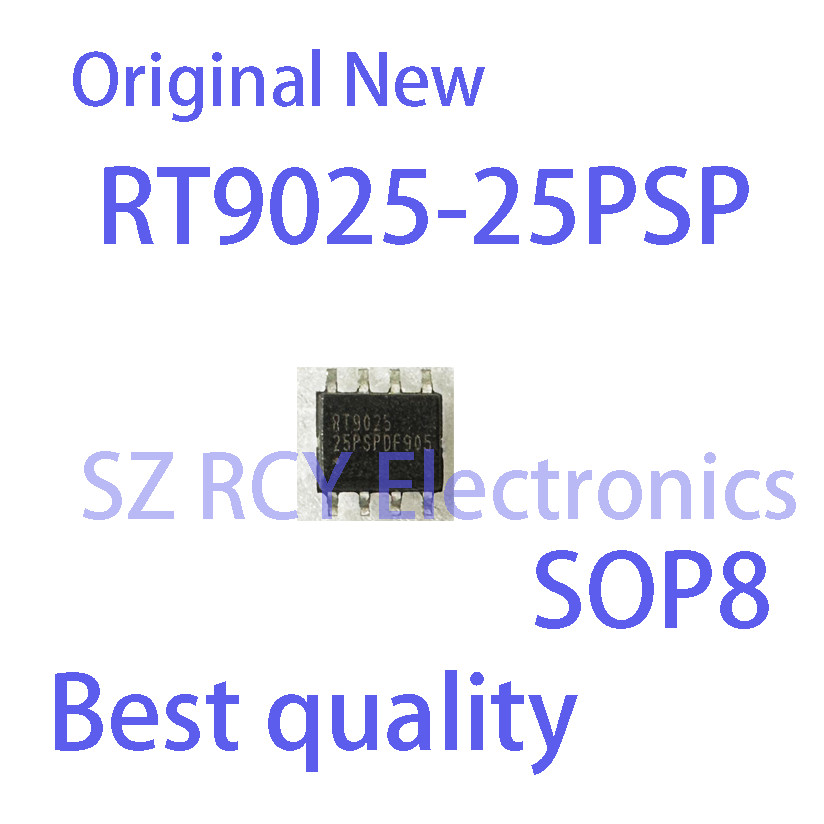 IMPORT (10 PCS)NEW RT9025-25PSP RT9025 SOP-8 IC CHIP ELECTRONIC