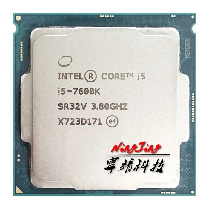 Intel Core i5-7600K i5 7600K 3.8 GHz Used Quad-Core Quad-Thread CPU