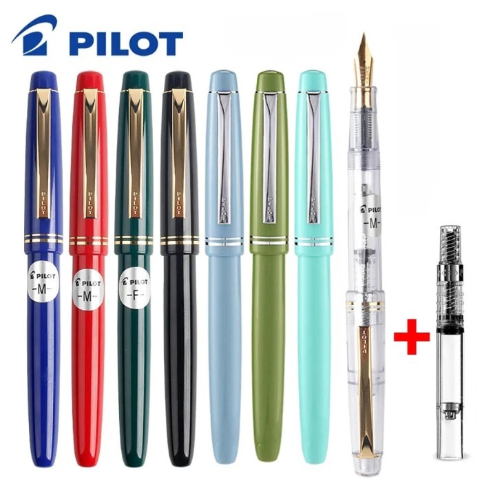Original Pilot Fountain Pen Italian Style 78G Ink Pen Metal Nib
