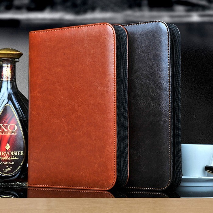 A5 B5 Faux leather notebook composition book calendar journal agenda