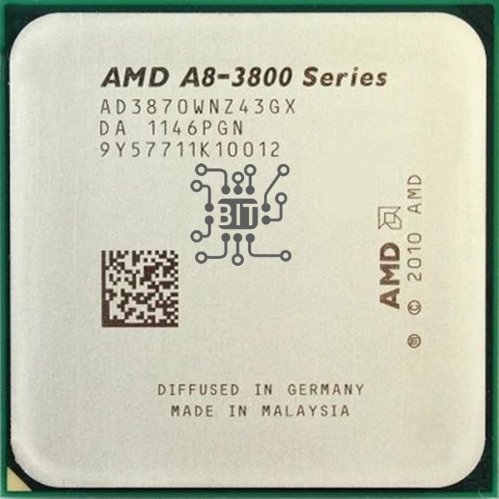 AMD A8-Series A8-3870K A8 3870 A8 3870K 3.0 GHz Quad-Core CPU