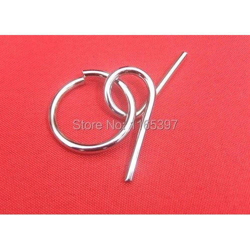 12 sets Magic wire tricks 5 styles per set mind game toy metal wire