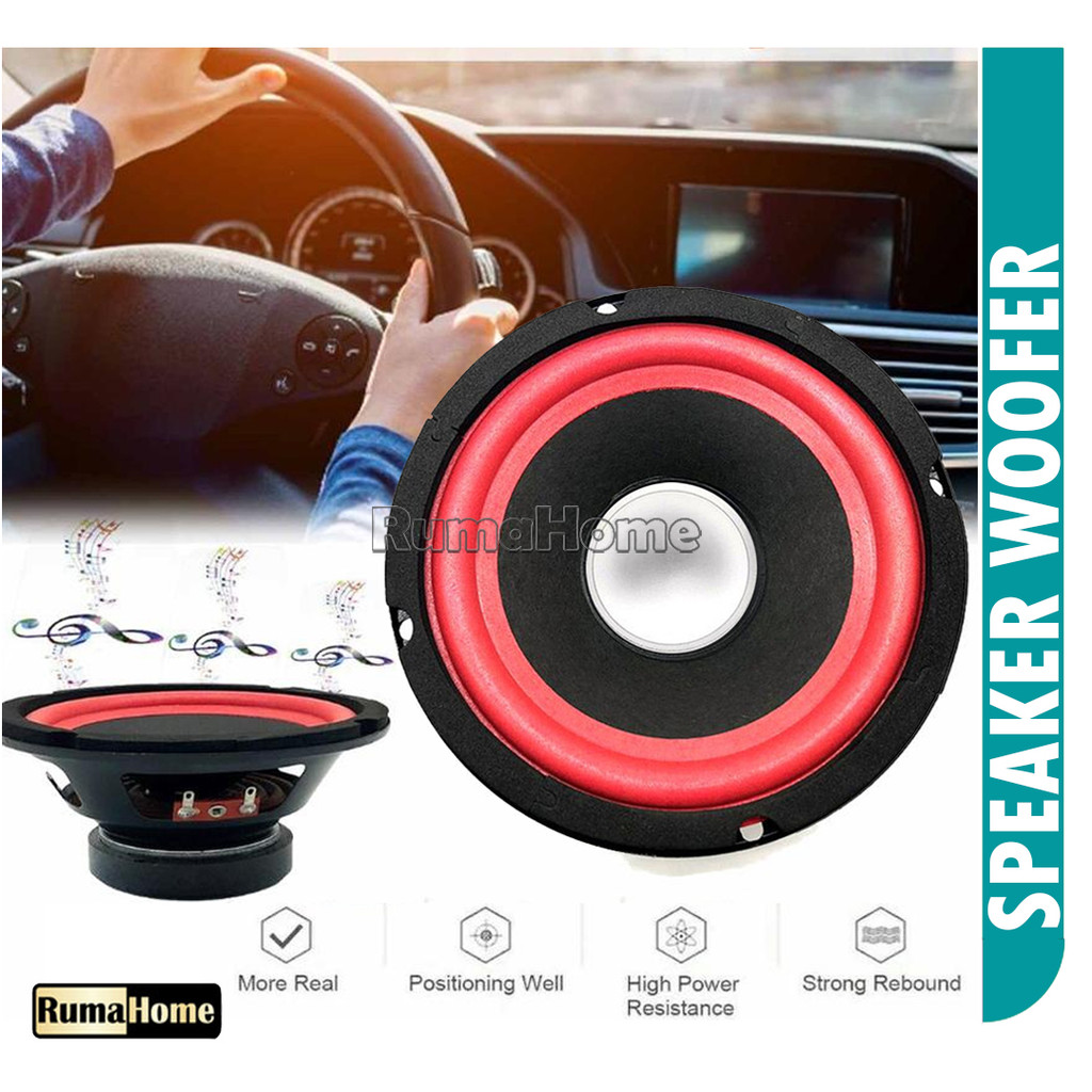 Speaker woofer Bass Woofer 3 inch, 5 inch dan 6 inch *