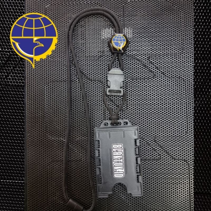 

Lanyard tactical holder id card Slide exagonal logo KEMENHUB KEMENTERIAN PERHUBUNGAN
