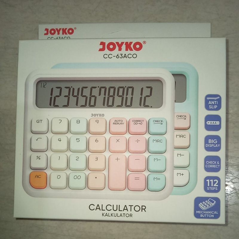 

Calculator CC-63ACO Joyko