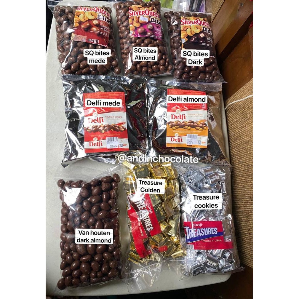

Coklat Kiloan SQ dELFI Van Houten kemasan besar 1kg Terlaris