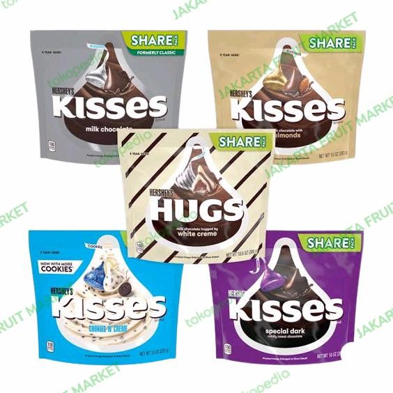 

(COKELAT) HERSHEY'S KISSES SHARE PACK ALL VARIANT Terlaris