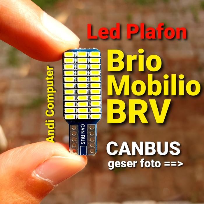 [Expert] Lampu Plafon Mobil LED Brio BRV Mobilio CanBus