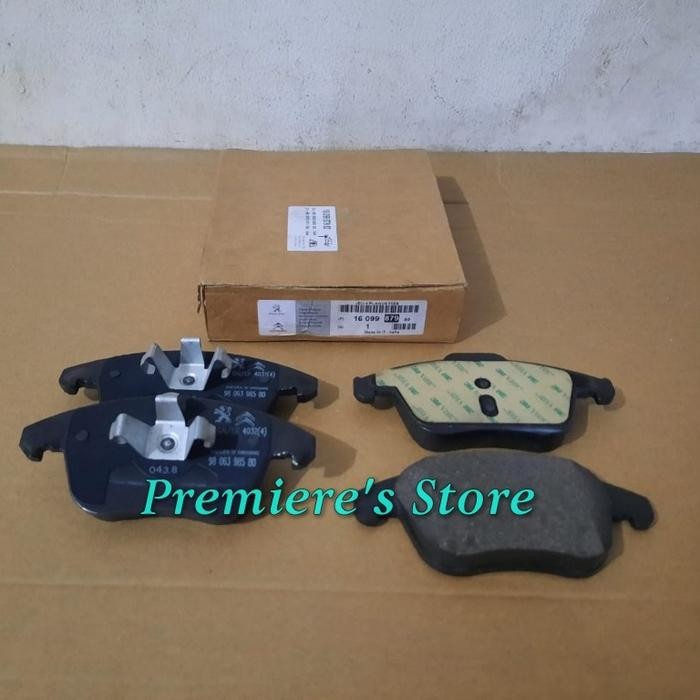 Brakepad Kampas Rem Depan Peugeot 408 Turbo, 3008 5008 Original Kode 045