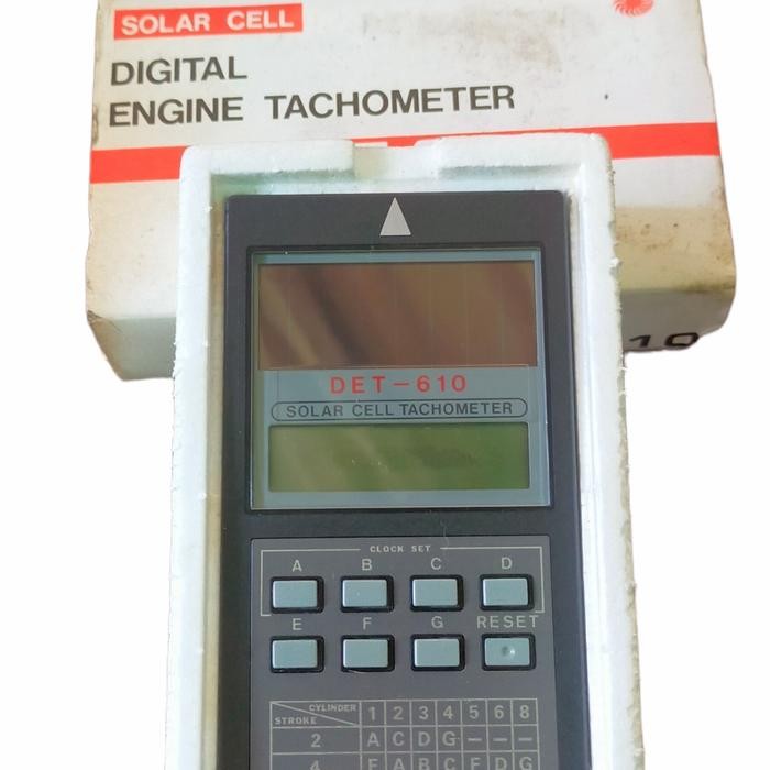 HOT SALE DIAL SOLAR CELL DIGITAL ENGINE TACHOMETER OPPAMA DET-610 JAPAN 2T4T