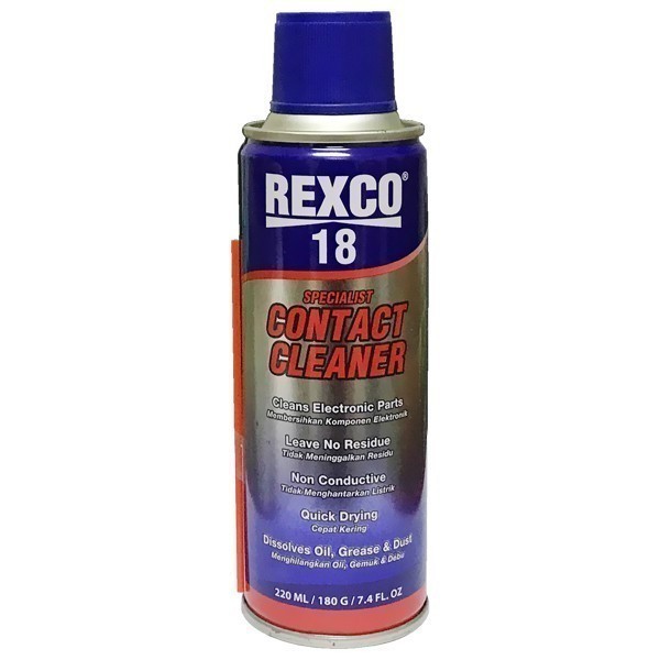 Pembersih komponen elektronik cleaner rexco18 rexco 18 ML