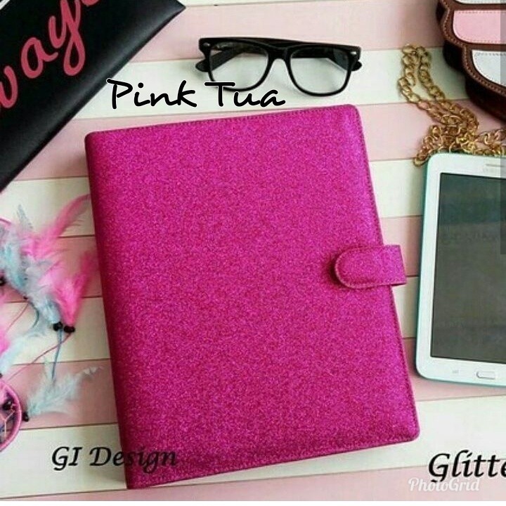 

[READY] Binder Ready Glitter B5 (26ring) Part 1