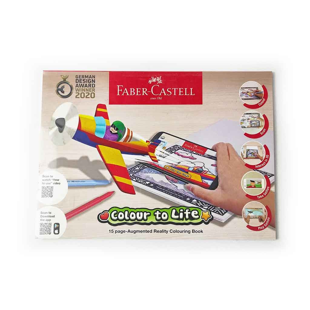 

[READY] Buku Mewarnai Faber Castell Colour To Life Book - Colouring Book