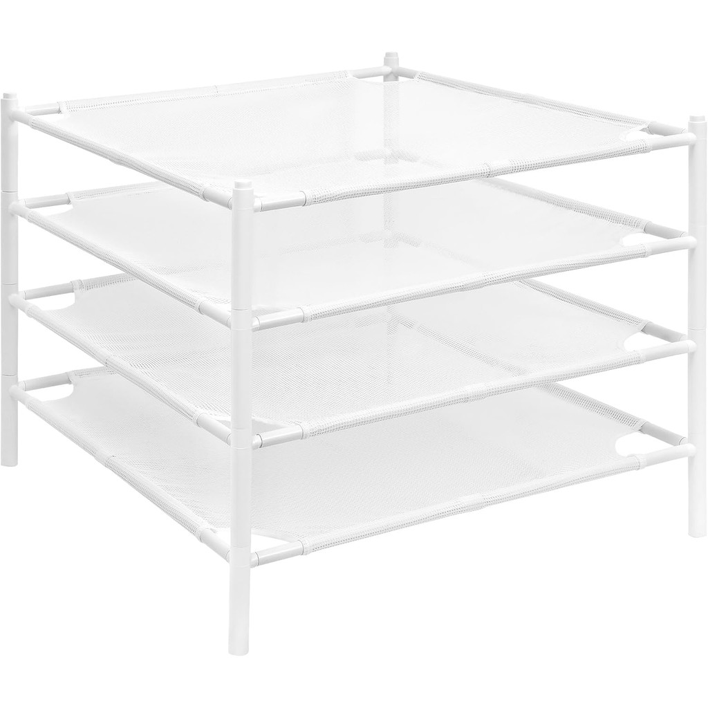 Sweater Drying Rack, Mesh Clothes Drying Rack, Stackable Laundry Drying Rack, Lay Flat Dryer For