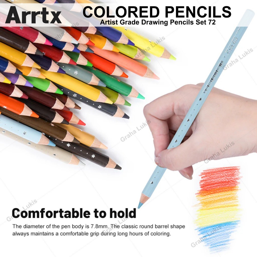

[READY] Arrtx Artist Colored Pencil / Pensil Warna Set 72