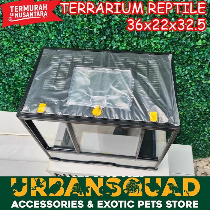Amour Petshop Terrarium Nikita S 36X22X32.5Cm Sulcata Aldabra Redfoot Iguana Bp Bd