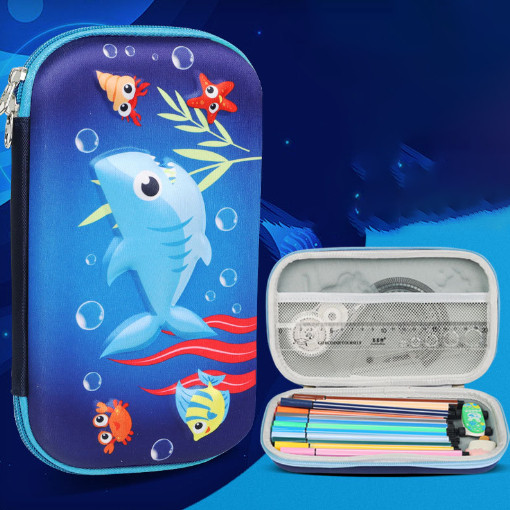 

JH8 OSM JKT S5626 Kotak Pensil / Tempat Pensil Anak Gambar 3D Bahan EVA Anti Air / Tempat Pensil 3D