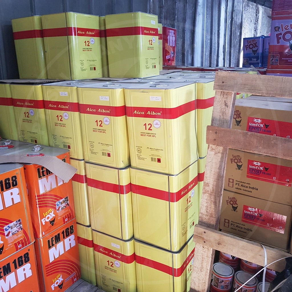 

JH8 PROMO Lem HPL Fox 168 Kuning Galon Kecil 2,5 Kg 2500 gram