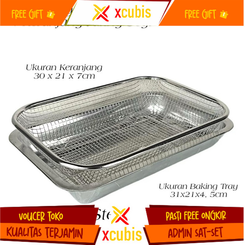 Saringan Penggorengan Kain Halus Mpasi Minyak Goreng Plastik Besar F2O8 Multifungsi Santan Stainless