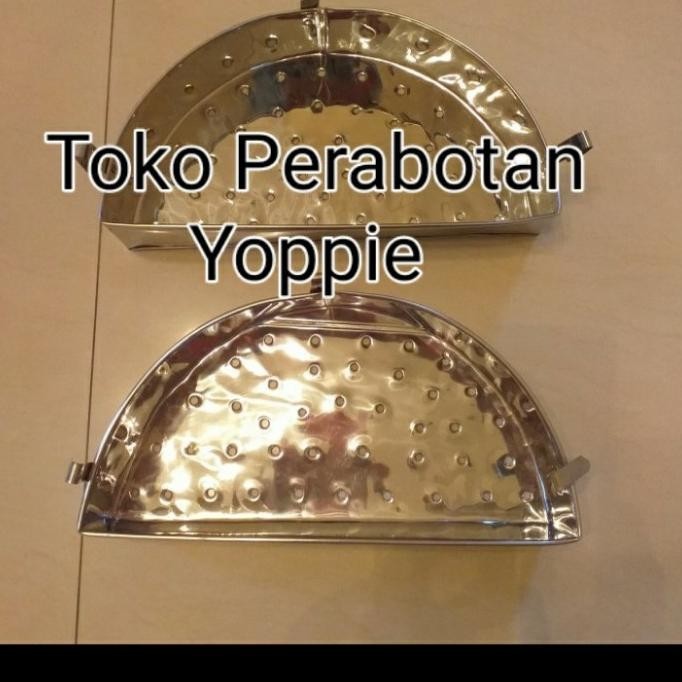 Saringan Stainless Panci Kukus Santan Besar Mpasi Minyak Goreng Q8A8 Teh Kain Halus Multifungsi Gore