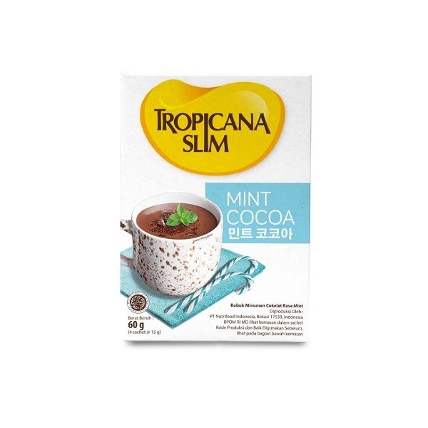 

TROPICANA SLIM MINT COCOA 60GR