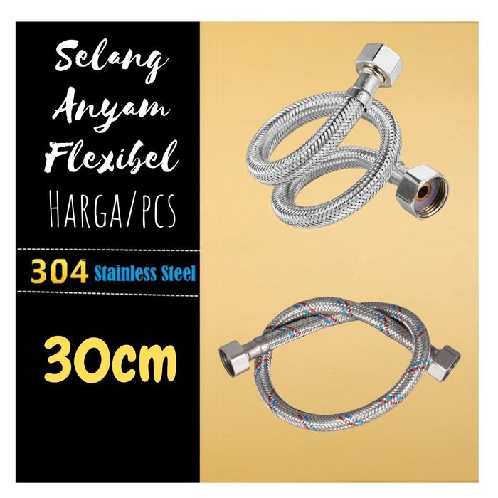 Fixter- Selang closet duduk / selang toilet duduk / selang wc duduk